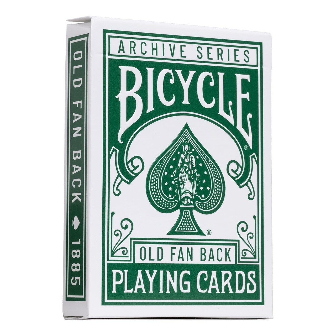 Bicycle Archive Series Old Fan Back 1885 Playing Cards, Poker Size Standard Index